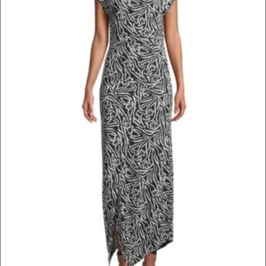 REBECCA TAYLOR Zebra Lily Sleeveless Dress